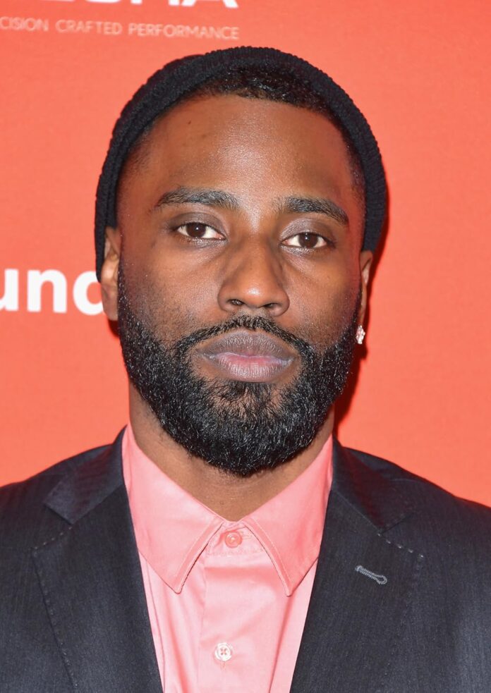 John David Washington at a red carpet event