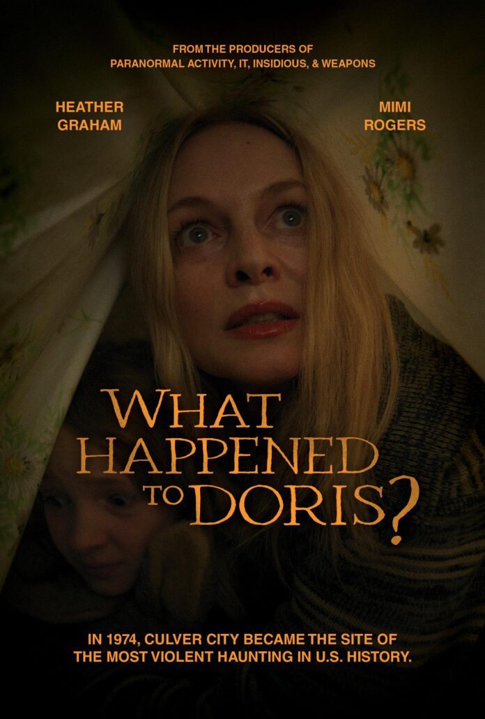 What Happened to Doris? poster featuring Heather Graham in the supernatural horror film