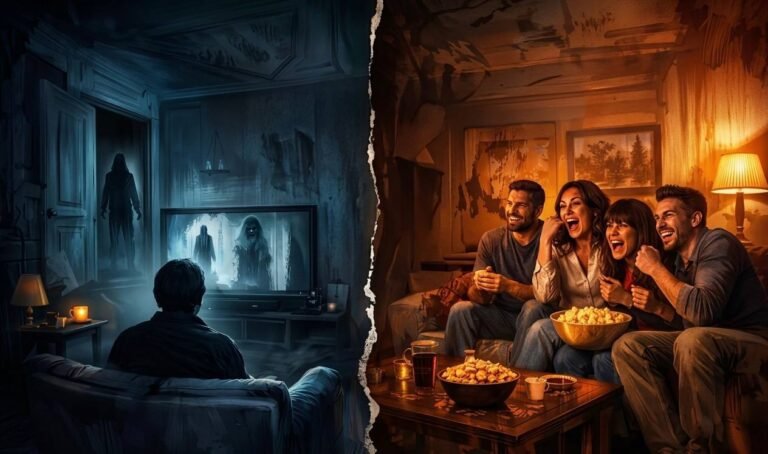 Why Horror Movies Hit Differently Alone Vs With Friends