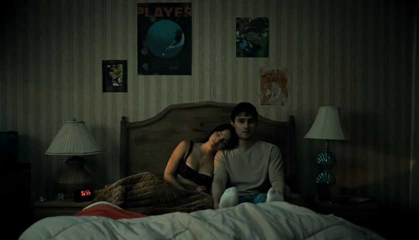 Inde Navarrette and Michael Johnston in Obsession.