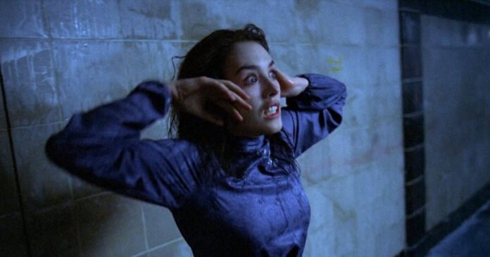 Isabelle Adjani in a scene from the 1981 psychological horror film Possession