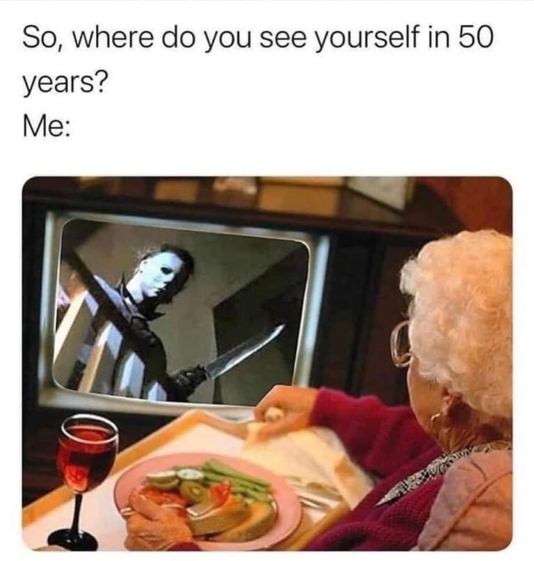50 years from now and Michael Myers will still be interrupting my evening routine