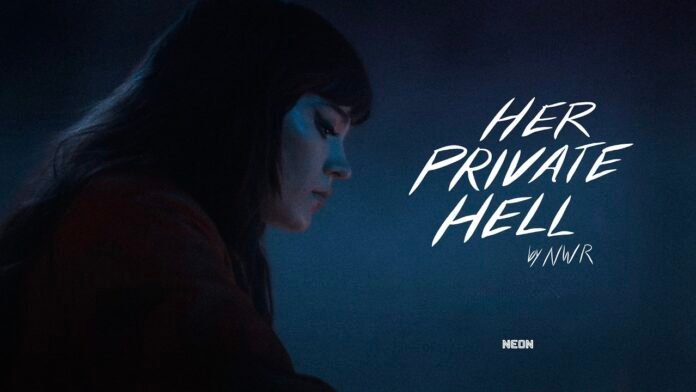 Sophie Thatcher in a promotional image for Nicolas Winding Refn’s sci-fi horror film Her Private Hell