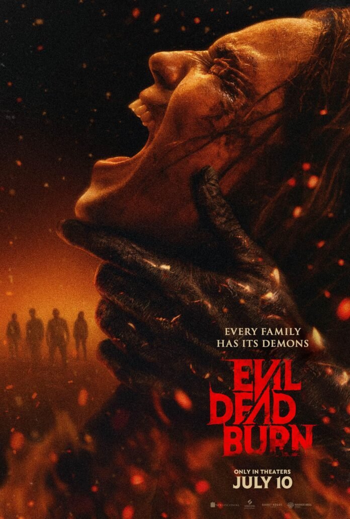 Official poster for Evil Dead Burn