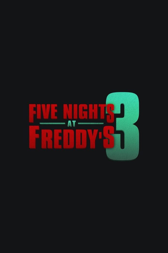 Official logo for Blumhouse’s upcoming horror film Five Nights at Freddy’s 3