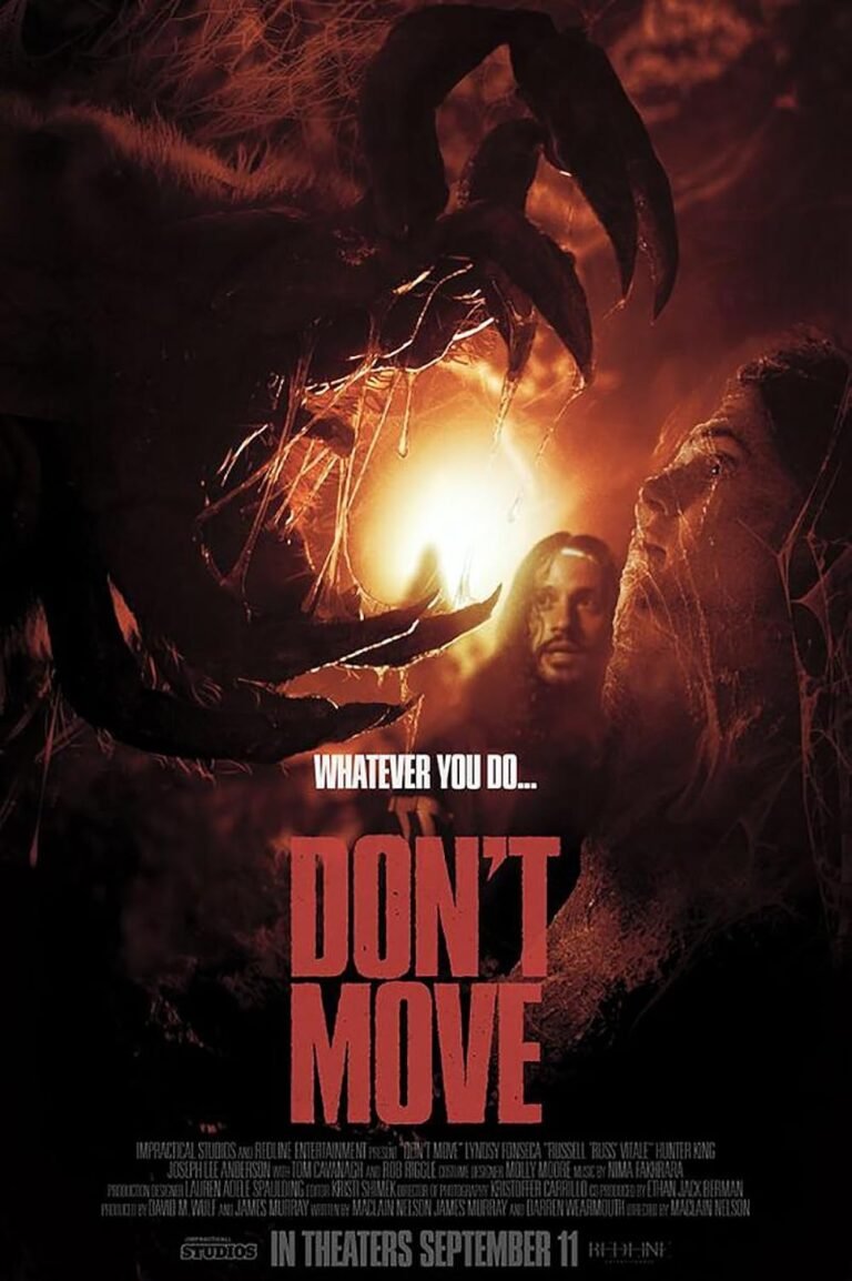 Don’t Move Premieres Tomorrow, Giant Spider Horror From an Impractical Joker