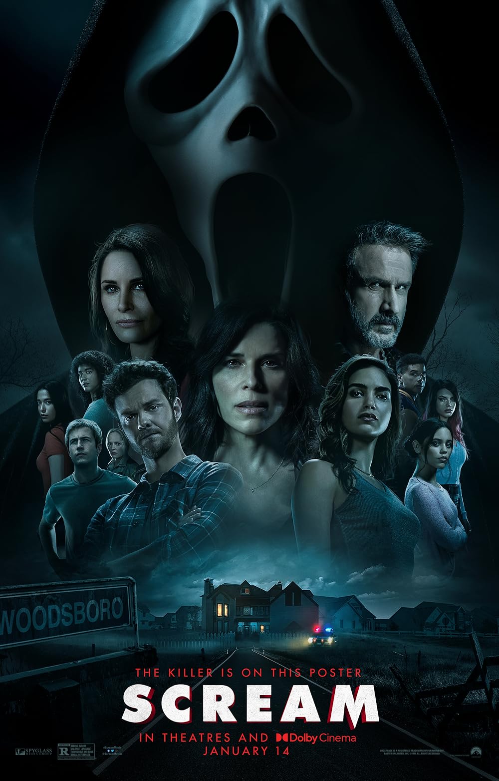 Scream V (2022) poster