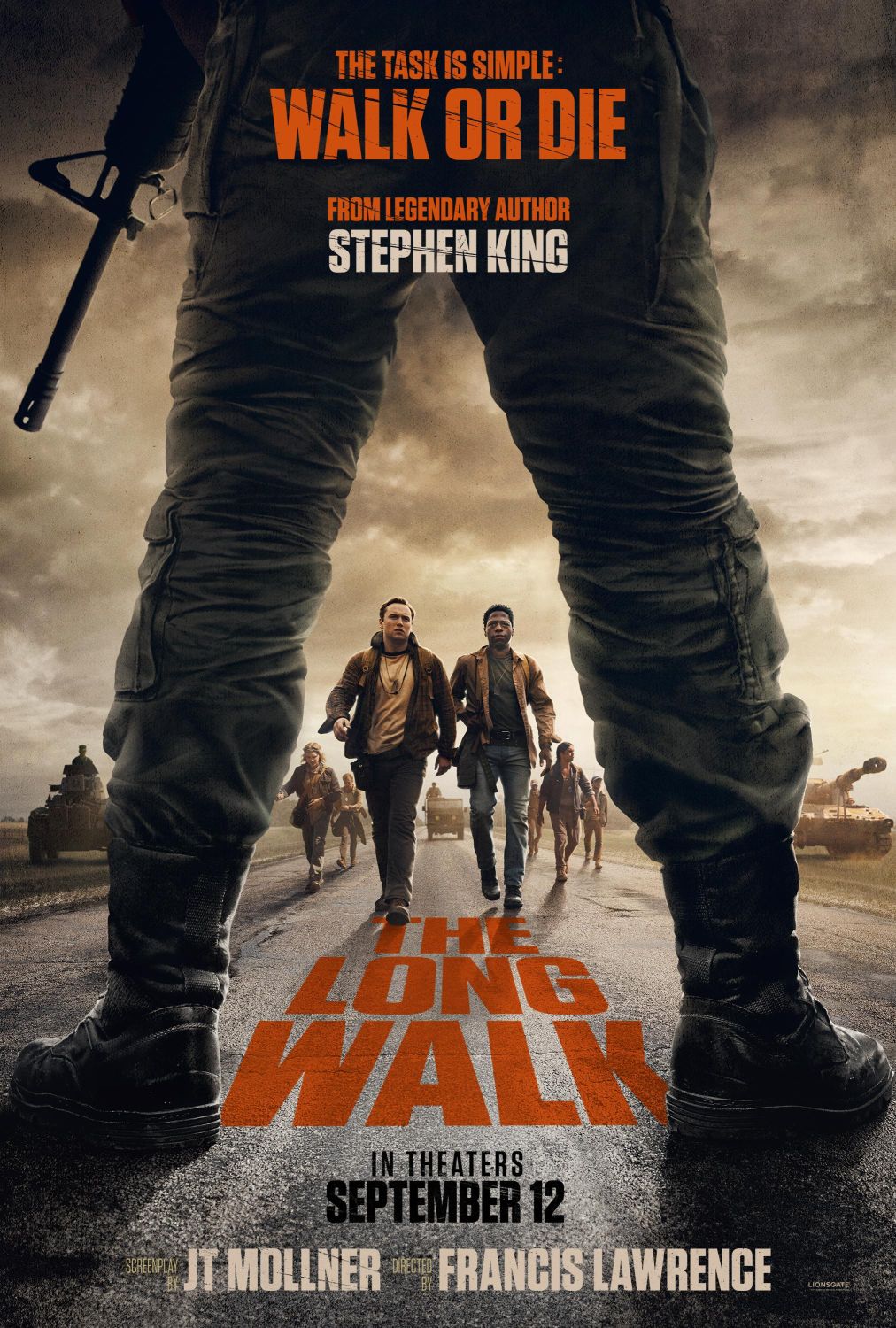 The Long Walk poster